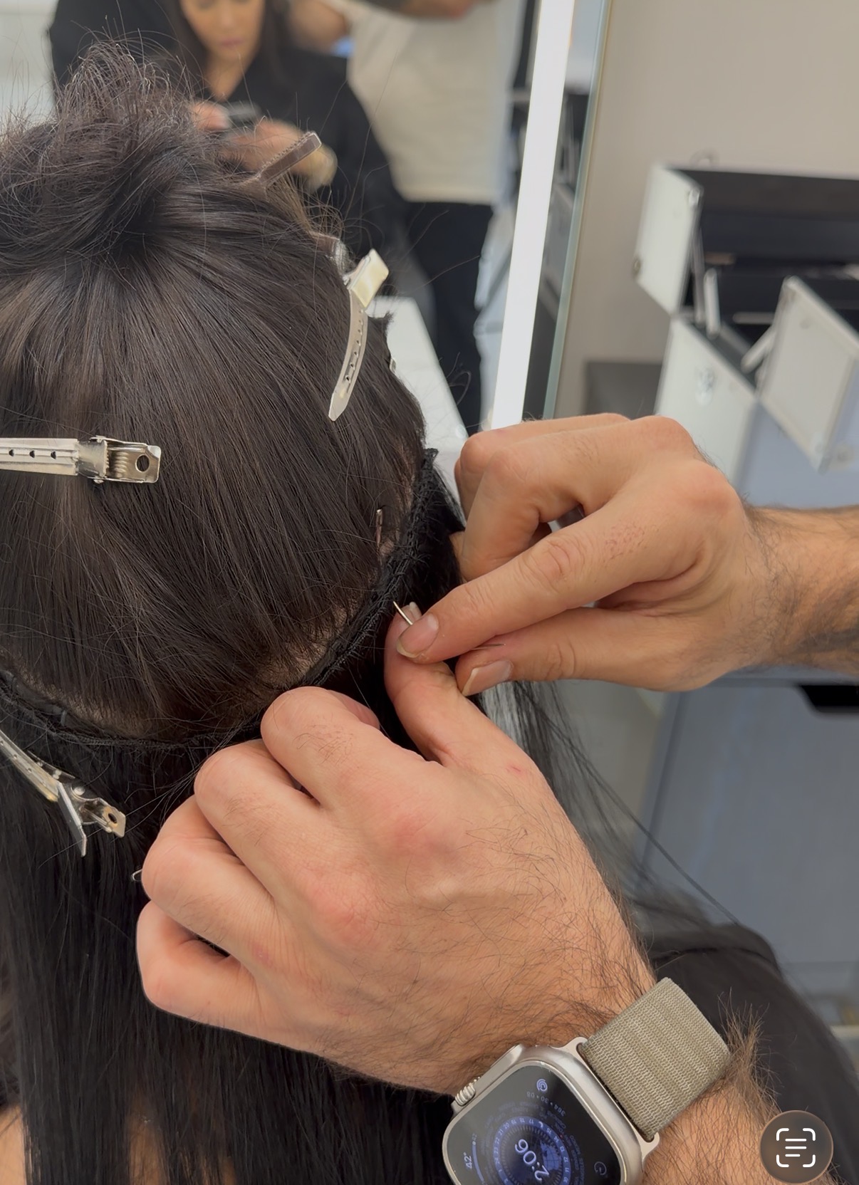Hair extensions by Suleyman at Davida Salon NYC (1)